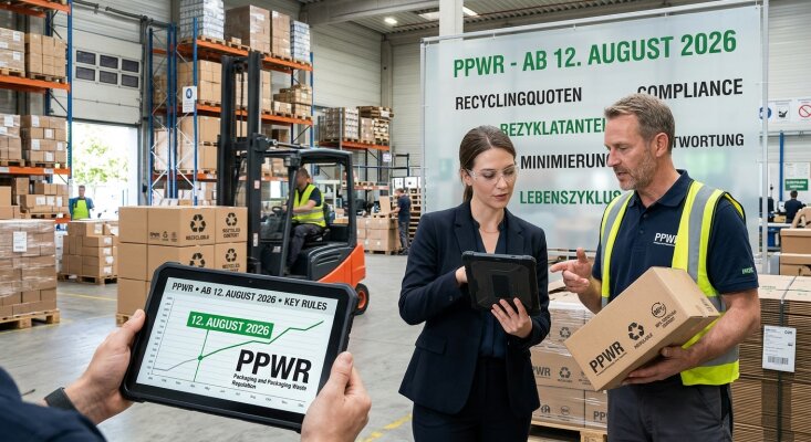 PPWR ab 12.08.2026: Was für B2B-Verpackungskäufer jetzt gilt - PPWR ab 12.08.2026: Was für B2B-Verpackungskäufer jetzt gilt