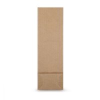Paper block bottom bag with window 100g.