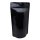 Stand up pouch with zipper black glossy 500ml