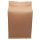 Flat bottom bag kraft paper brown with zipper 250g.