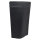 Stand-up pouch kraft paper black with zipper aluminium free