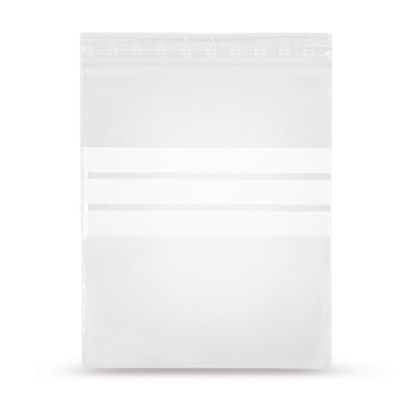 LDPE - Druckverschlussbeutel mit Beschriftungsstreifen 50 mµ