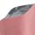 Stand up pouch with zipper matte pink