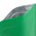 Stand up pouch with zipper matte green